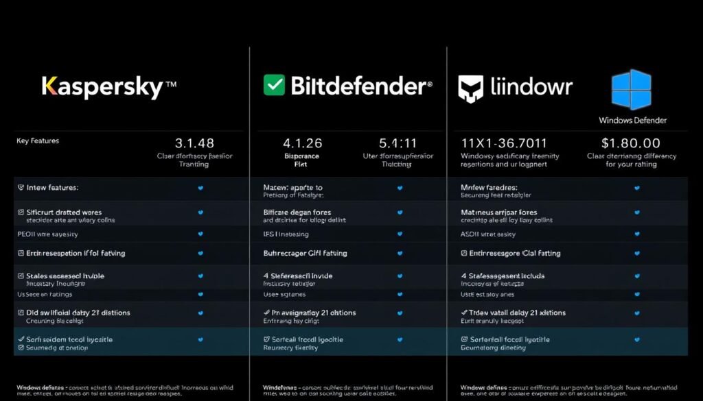 Perbandingan Software Antivirus 2024: Kaspersky vs Bitdefender vs Windows Defender