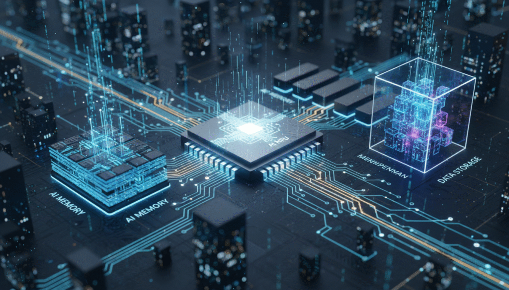 AI NPU memori penyimpanan AI NPU memori penyimpanan