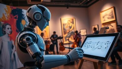 AI jadi musisi pelukis