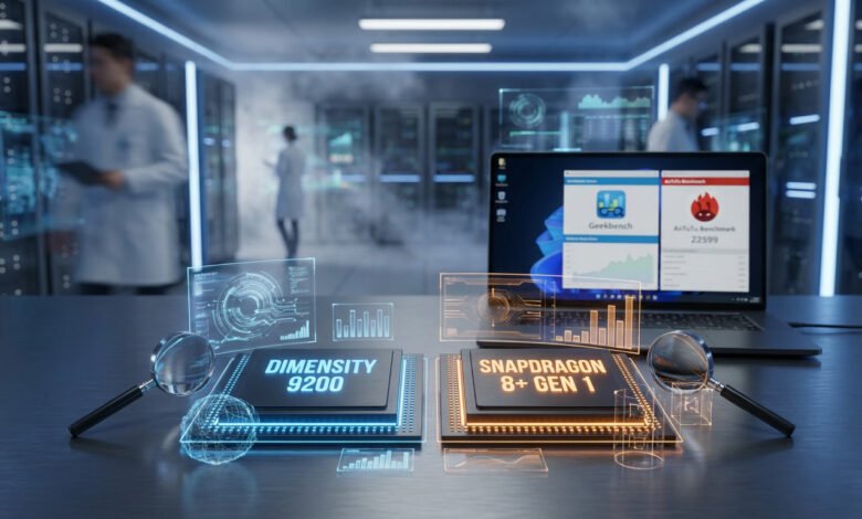 Geekbench multicore Dimensity 9200 masih kalah tips Snapdragon 8+ Gen 1?