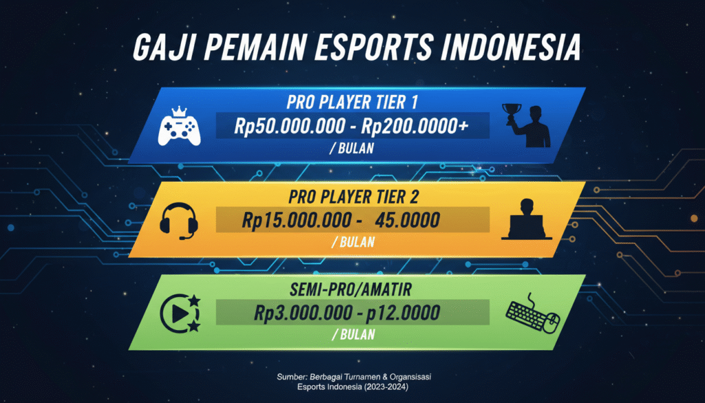 Gaji Pemain Tier 1 E-Sports Indonesia Ternyata Bisa Beli Rumah Sebelum Umur 25, Gede Banget Ya