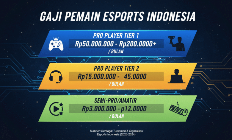 Gaji Pemain Tier 1 E-Sports Indonesia Ternyata Bisa Beli Rumah Sebelum Umur 25, Gede Banget Ya
