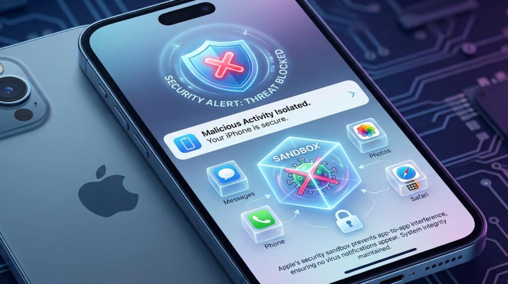 Kenapa iPhone Tidak Pernah Menampilkan Notifikasi Virus? Ini Mekanisme Sandboxing