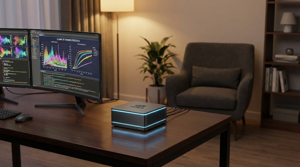 Nvidia Dgx Spark Mini Ai Supercomputer Bisa Train Model Llama 7b Di Rumah Pribadi