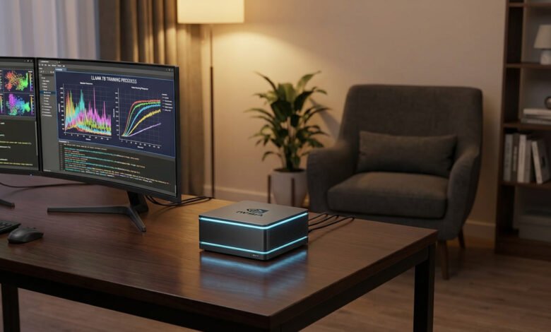 Nvidia Dgx Spark Mini Ai Supercomputer Bisa Train Model Llama 7b Di Rumah Pribadi