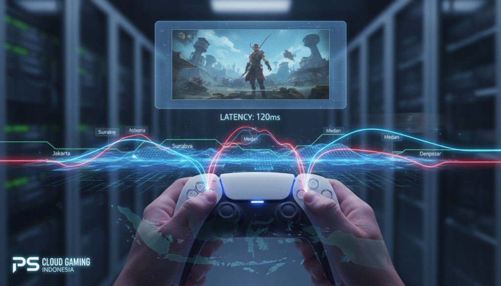 PS Cloud Gaming Indonesia latency