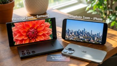 Periskop zoom 10x vs telephoto 3x, mana yang lebih real-world use?