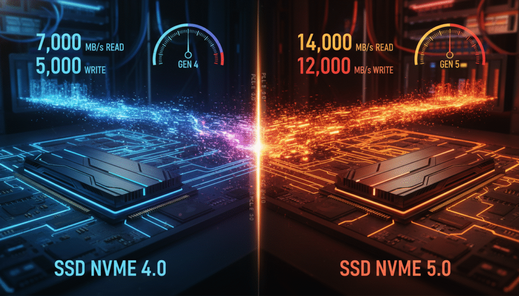 SSD NVMe 4.0 vs 5.0 Bedanya Cuma 2 Detik, Kok Masih Banyak yang Kepo? Ini Penjelasan Lengkapnya