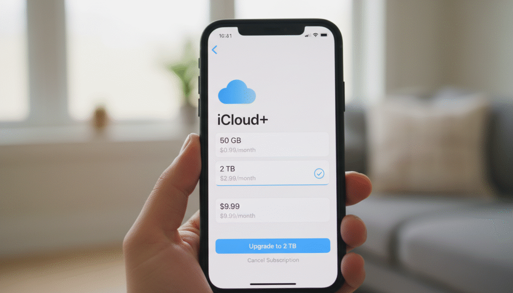 icloud subscription