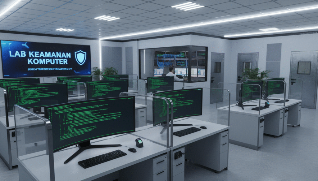 lab aman komputer