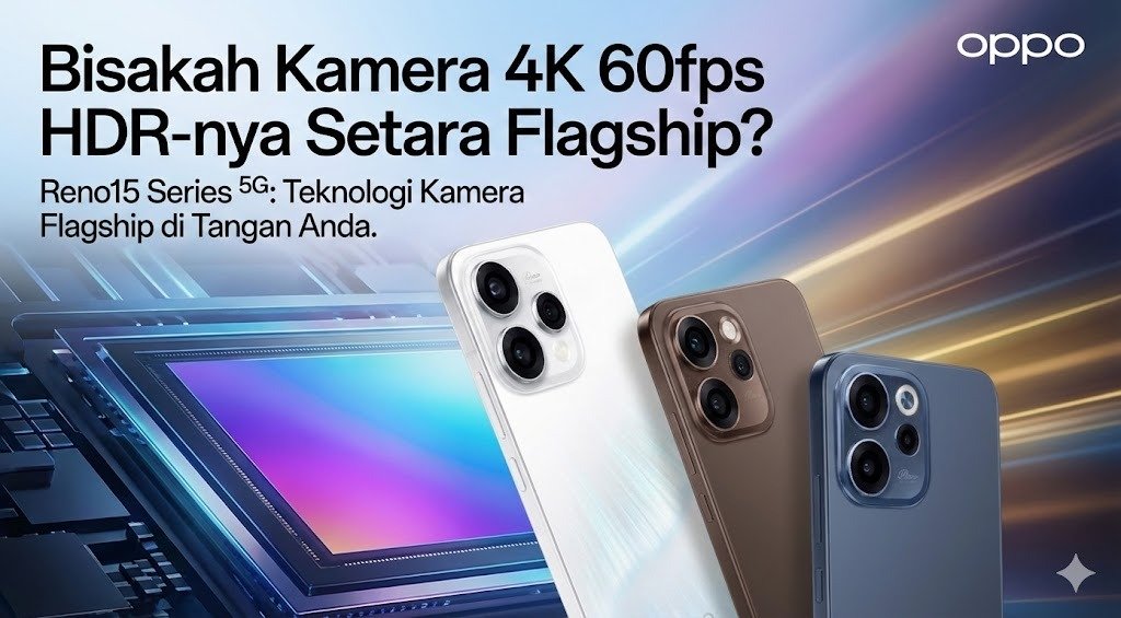 Oppo Reno15 Series: Bisakah Kamera 4K 60fps HDR-nya Setara Flagship? Oppo Reno15 Series: Bisakah Kamera 4K 60fps HDR-nya Setara Flagship?