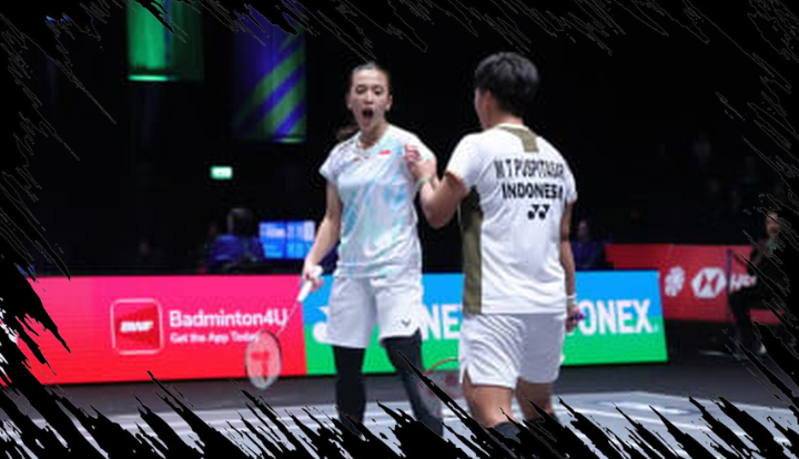 Tiwi/Fadia Melaju ke 16 Besar All England 2026 Setelah Kalahkan Wakil Taiwan