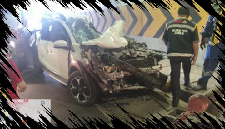 Kecelakaan Beruntun 7 Kendaraan di Tol JORR Akibat Rem Truk Blong