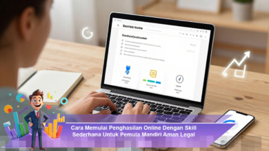Panduan Praktis Memulai Penghasilan Online dengan Skill Dasar bagi Pemula Secara Mandiri dan Legal