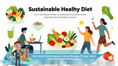 Strategi Diet Sehat Berkelanjutan untuk Mempertahankan Stabilitas Energi Tubuh Harian Secara Alami Strategi Diet Sehat Berkelanjutan untuk Mempertahankan Stabilitas Energi Tubuh Harian Secara Alami