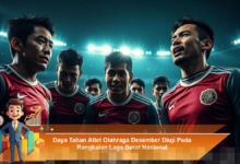 Uji Daya Tahan Atlet dalam Rangkaian Laga Berat Nasional Desember 2023