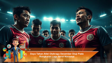 Uji Daya Tahan Atlet dalam Rangkaian Laga Berat Nasional Desember 2023