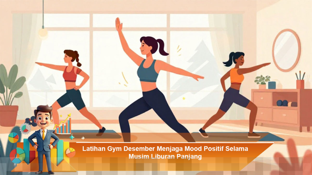 Latihan Gym di Bulan Desember untuk Mempertahankan Mood Positif saat Liburan Panjang