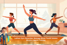 Latihan Gym di Bulan Desember untuk Mempertahankan Mood Positif saat Liburan Panjang