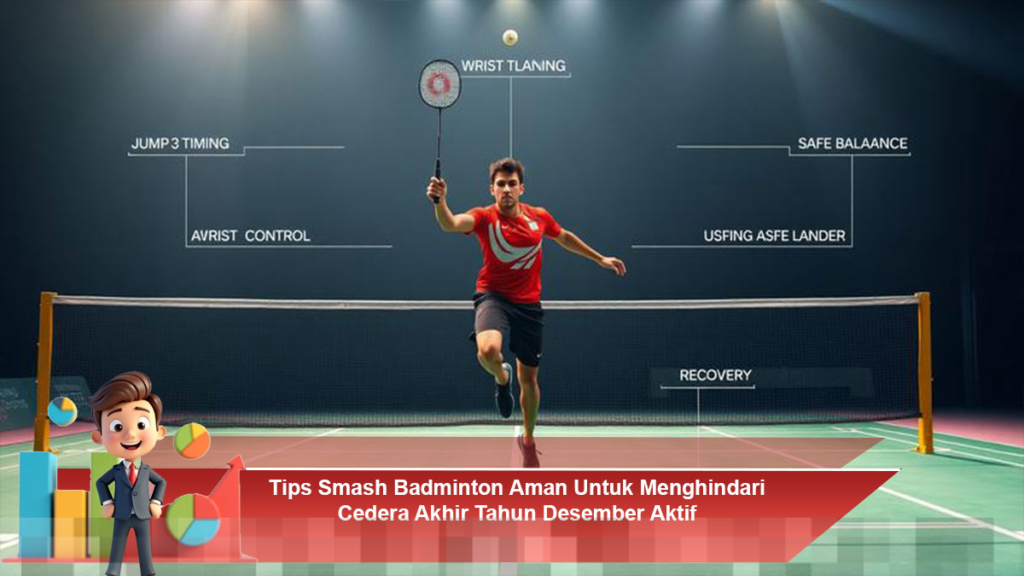 Tips Aman Melakukan Smash Dalam Badminton Untuk Hindari Cedera Saat Aktif di Desember