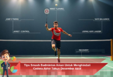 Tips Aman Melakukan Smash Dalam Badminton Untuk Hindari Cedera Saat Aktif di Desember