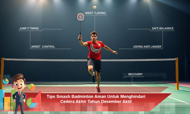 Tips Aman Melakukan Smash Dalam Badminton Untuk Hindari Cedera Saat Aktif di Desember