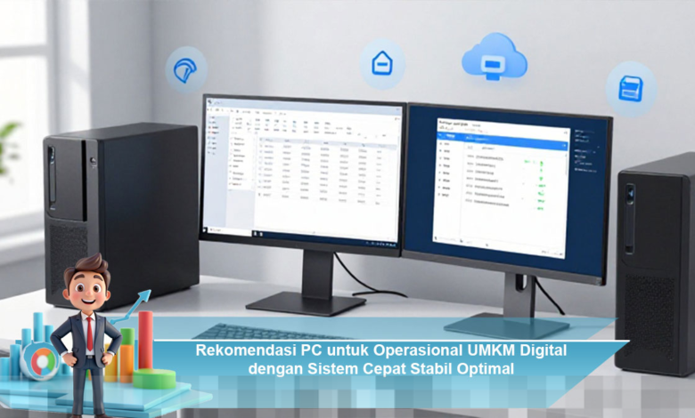 Rekomendasi PC Optimal untuk Operasional UMKM Digital dengan Kinerja Cepat dan Stabil