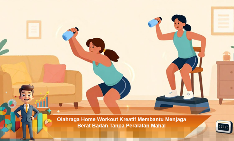 Olahraga Home Workout Kreatif untuk Menjaga Berat Badan Tanpa Peralatan Mahal