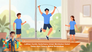 Latihan Kardio Efektif untuk Membakar Kalori Tanpa Perlu Alat Fitness Mahal