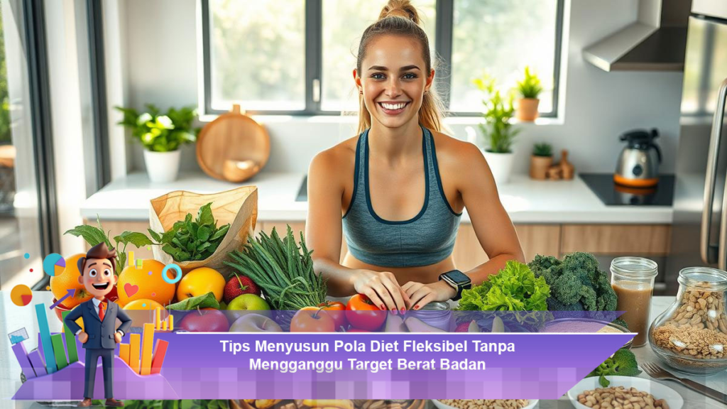 Cara Menyusun Pola Diet Fleksibel untuk Mencapai Target Berat Badan Anda