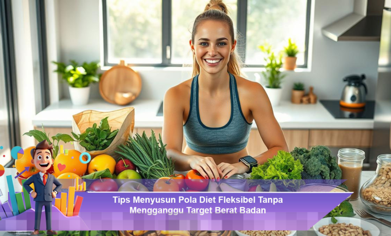 Cara Menyusun Pola Diet Fleksibel untuk Mencapai Target Berat Badan Anda