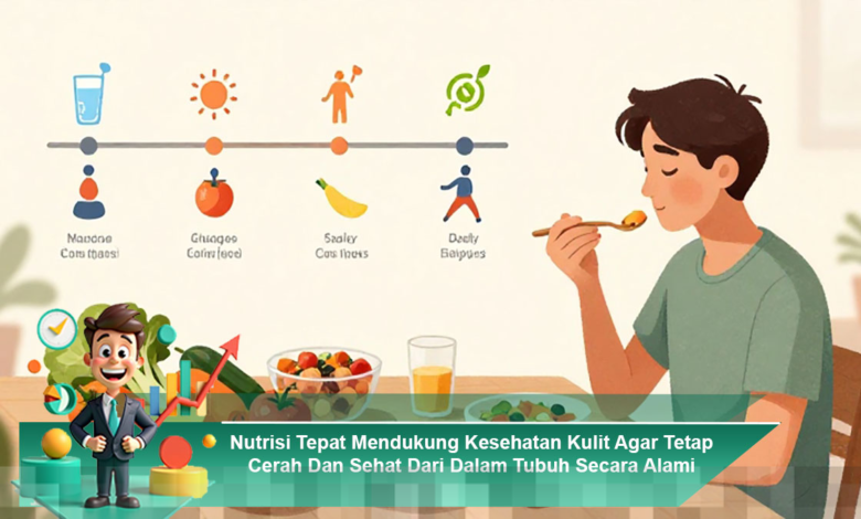 Nutrisi Optimal untuk Kesehatan Kulit Cerah dan Sehat Secara Alami dari Dalam Tubuh
