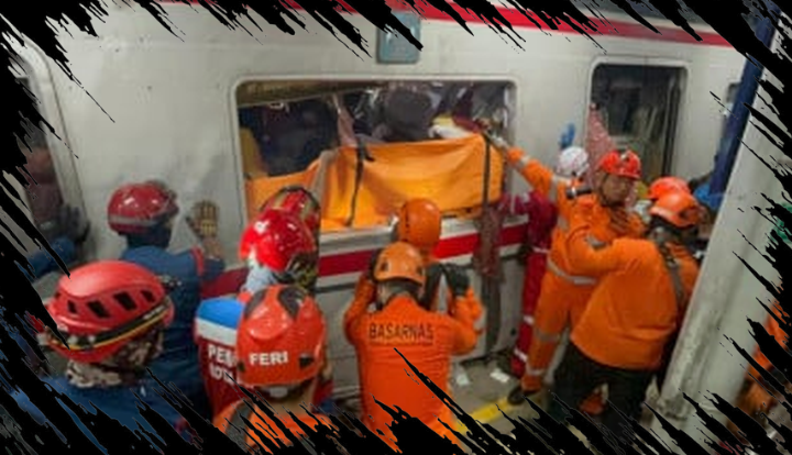 Kecelakaan KRL Terjadi di Bekasi, Kereta Api Jarak Jauh Akibatkan Dua Korban Jiwa