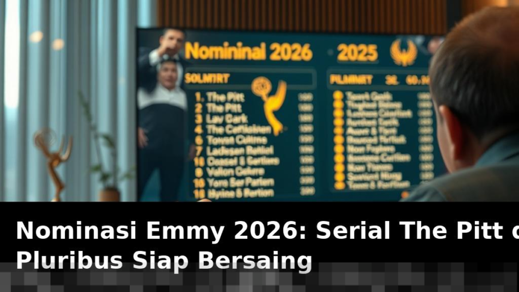 Nominasi Emmy 2026: Serial The Pitt dan Pluribus Bersiap untuk Berkompetisi