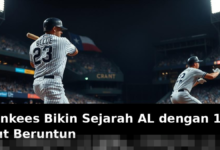 Yankees Catatkan Sejarah AL dengan 17 Strike Out Beruntun yang Mengagumkan