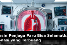 Mesin Penjaga Paru Dapat Menyelamatkan Ribuan Donasi yang Terbuang Secara Efektif