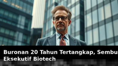 Buronan 20 Tahun Ditangkap Setelah Menyamar Sebagai Eksekutif Biotech