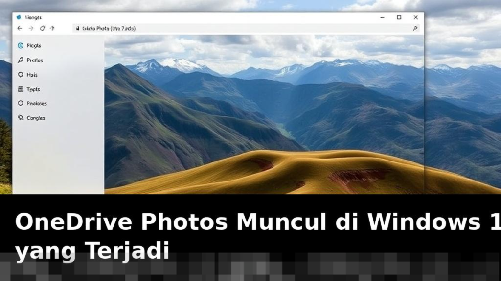 OneDrive Photos Tampil di Windows 11: Apa yang Perlu Anda Ketahui?