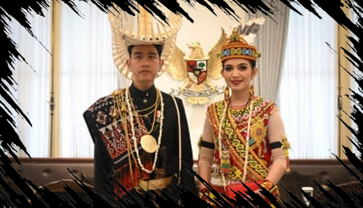 Gibran Kenakan Busana Adat NTT Saat Hadiri Upacara Peringatan Proklamasi
