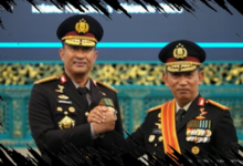 Suyudi dan Wahyu Hadiningrat Resmi Terima Tongkat Komando dari Listyo Sigit dan Dedi Prasetyo