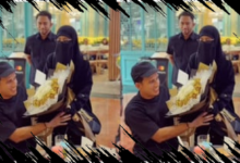 Ummi Pipik Berikan Buket Bunga kepada Egy Maulana Saat Makan Malam Keluarga Rayakan Kemenangan Timnas Indonesia