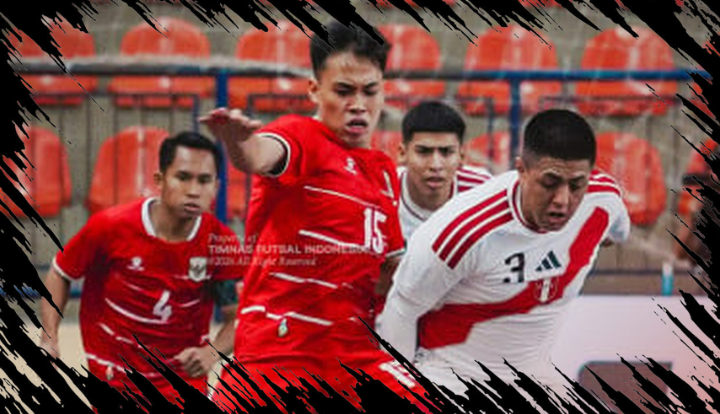 Timnas Futsal Indonesia Kalah 1-2 dari Peru dalam Pertandingan Posisi Kelima Copa das Nacoes 2026 Timnas Futsal Indonesia Kalah 1-2 dari Peru dalam Pertandingan Posisi Kelima Copa das Nacoes 2026